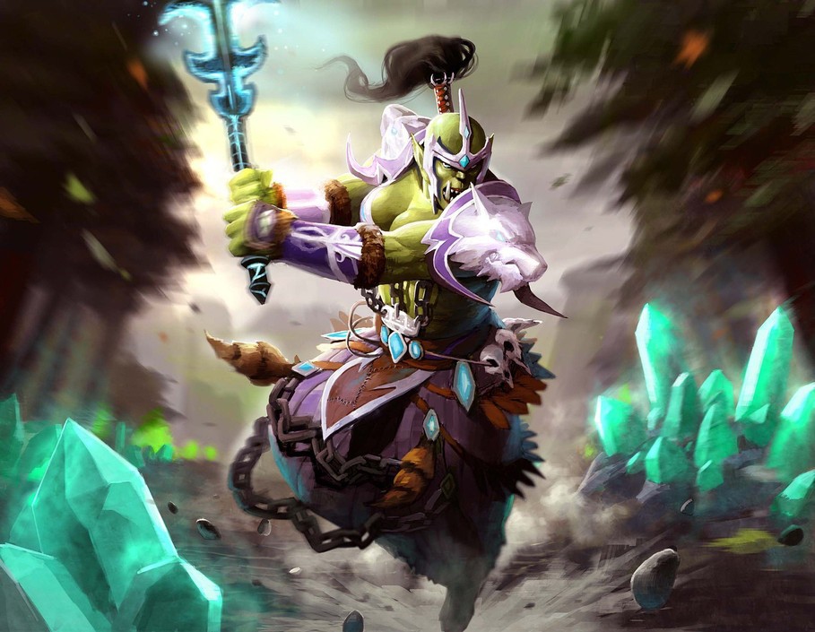 魔兽世界tcg卡牌精美原画更新追猎伊利丹系列