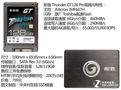  ӰThunder128GB SSD 