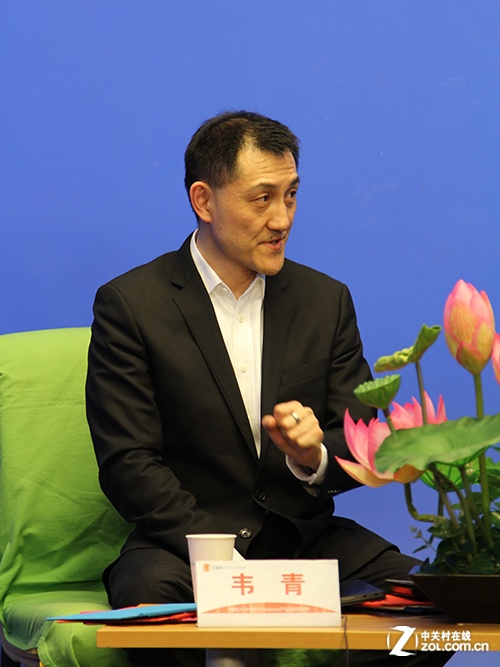 【高清图】 专访微软韦青 windows 8让用户自由选择图1