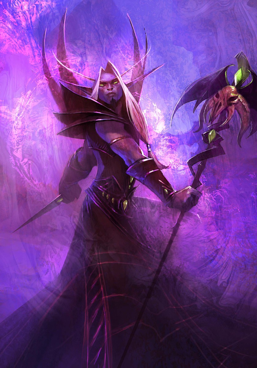 暴雪魔兽世界画廊tcg卡牌原画(二)