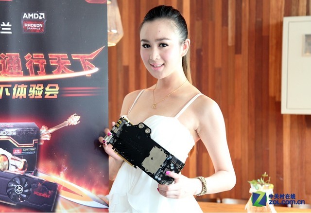 美丽模特压轴 迪兰主流显卡劲爆图赏