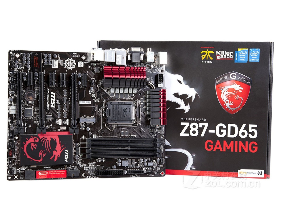 【高清图】 msi微星(msi)微星z87-gd65 gaming整体外观图 图2