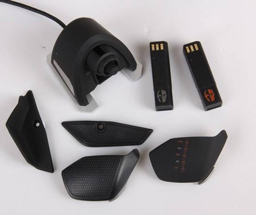 赛钛客rat9无线游戏鼠标配件