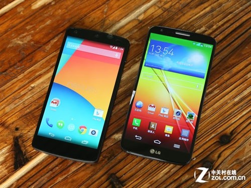 ͬ���ֵܶԾ� Nexus 5/LG G2�Ա����� 