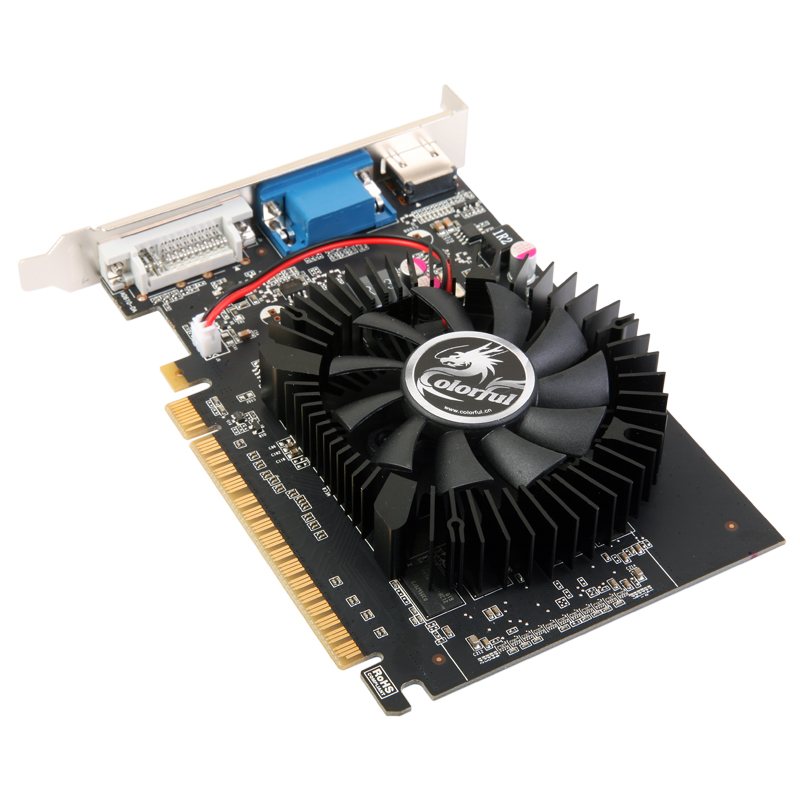 【高清图】 高清解码必备!七彩虹gt610黄金版显卡图2