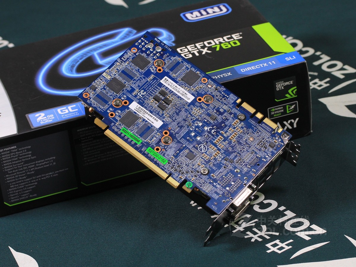 影驰geforce gtx 760mini