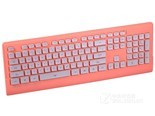 V-OX M8粉色透光版七彩背光超薄键盘