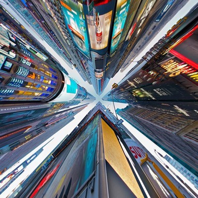 超现实主义风景 创意扭曲视角看世界