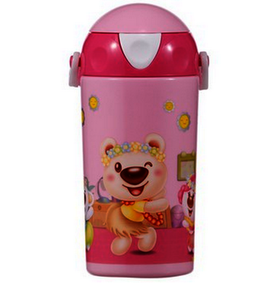 【高清图】 日康(rikang)宝宝卡通水壶 rk-3446整体外观图 图5