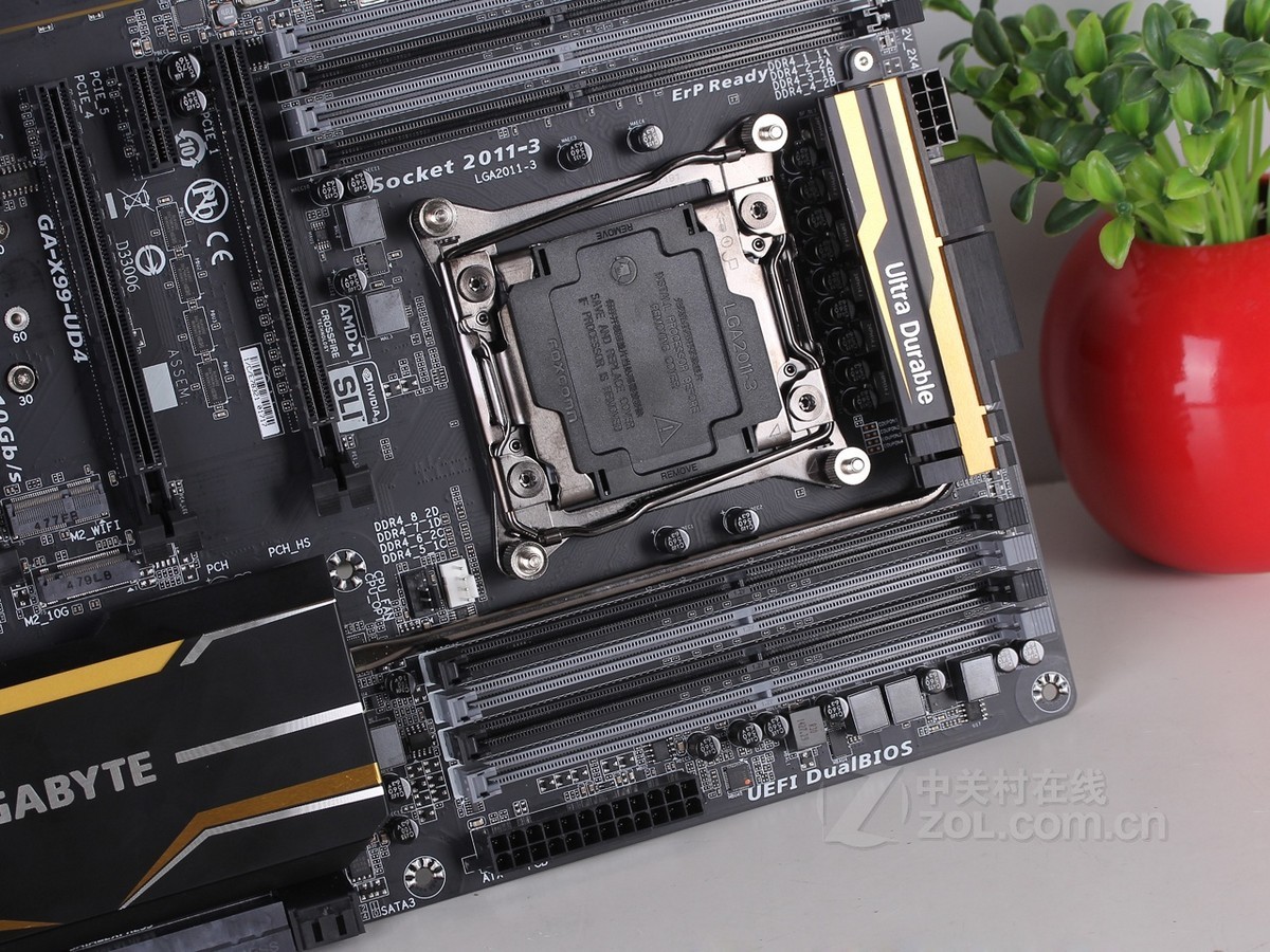 【高清图】 技嘉(gigabyte)x99-ud4(rev.1.1)效果图 图130