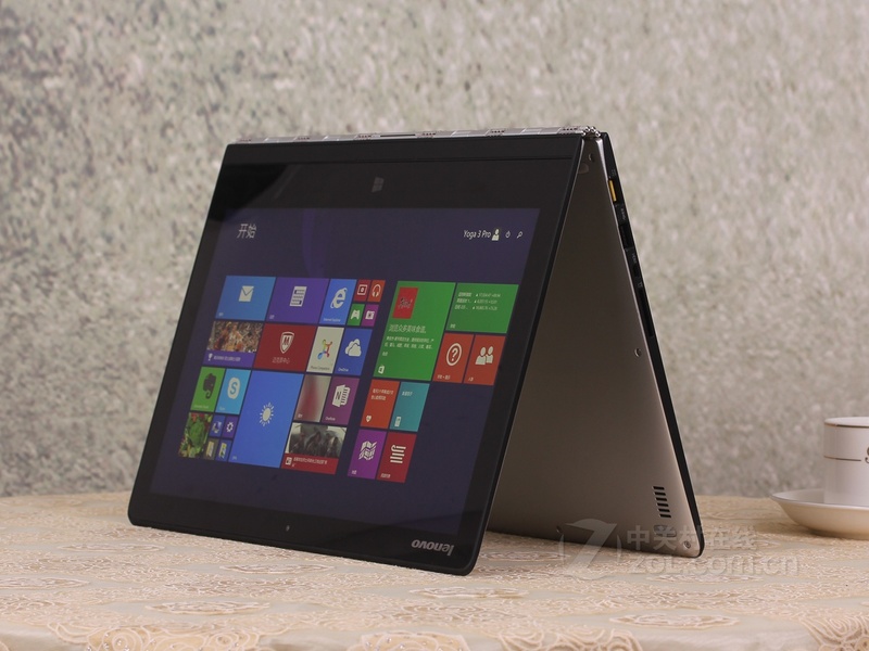 【高清图】 联想(lenovo)yoga 3 pro-i5y70(皓月银)原创图赏 图113