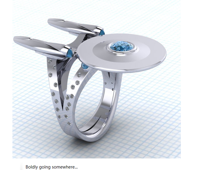 為发想的戒指中,可以看到联盟与部落的元素融合其中,像「horde my