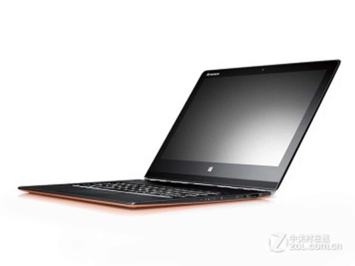 【高清图】 联想(lenovo)yoga 3 pro-i5y70(日光橙)整体外观图 图348