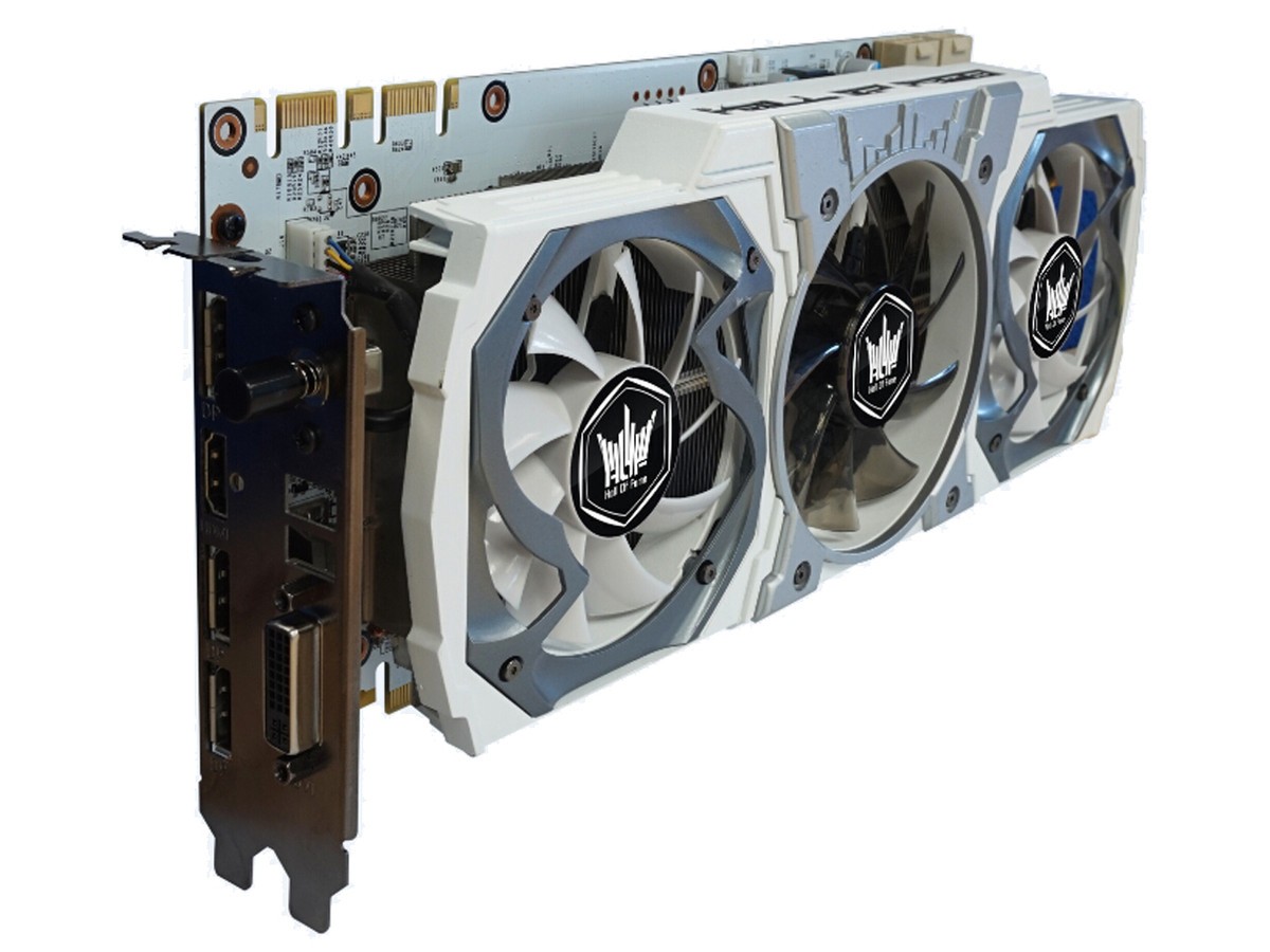 【高清图】 影驰(galaxy)geforce gtx 970名人堂整体外观图 图2