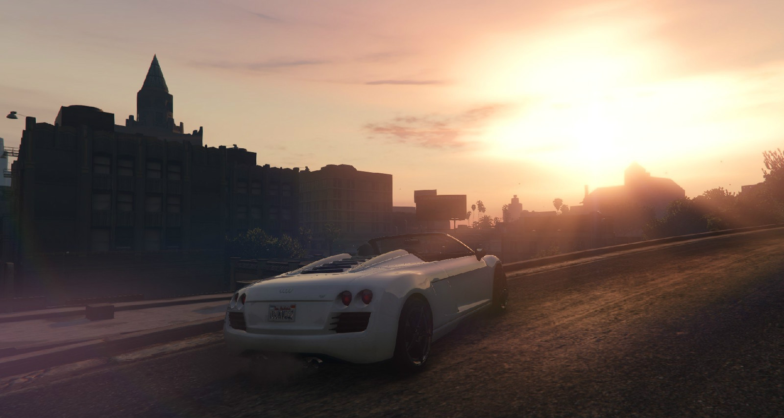 唯美的圣洛都 《gta5》玩家精彩摄影图