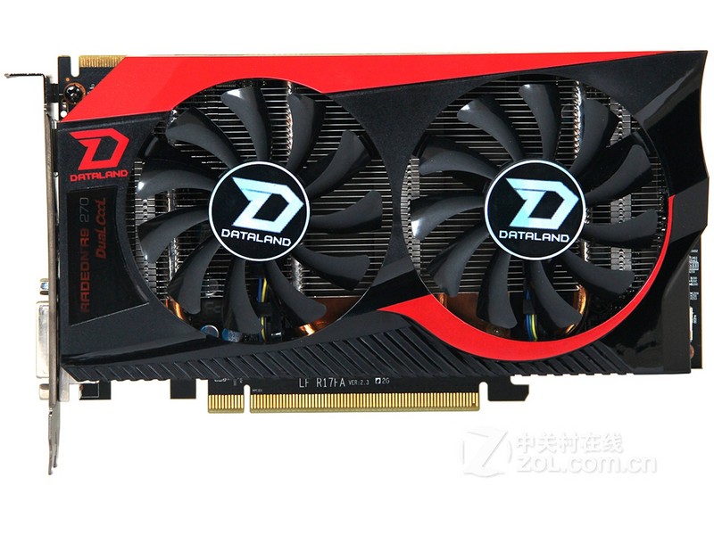 迪兰r9 270 酷能 2g dc 1024sp