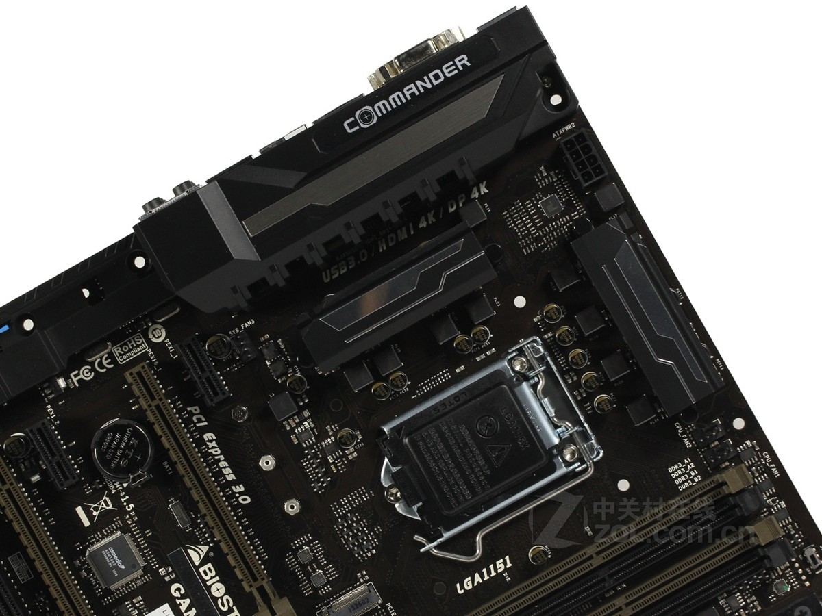 【高清图】 映泰(biostar)gaming z170t局部细节图 图24