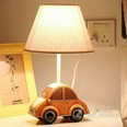 一米青品儿童台灯卧室床头灯 小台灯黄色汽车不可调光