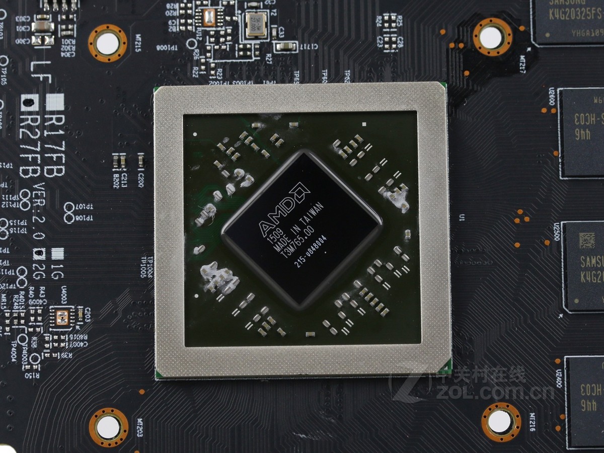 【高清图】 迪兰(powercolortech)devil r9 370x 2g拆解图 图16