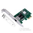 DIEWU Rtl8111C家用PCI-E千兆网卡 台式机1000M pPCIe 配双档片