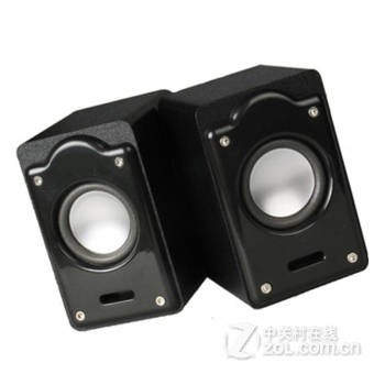 BQBQ BQBQ 电脑音响 2.0声道线 黑木色 电源产品图片