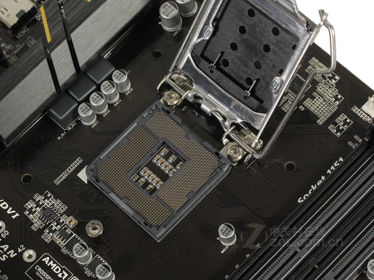 【高清图】 技嘉(gigabyte)b150m-d3h ddr3(rev.1.0)局部细节图 图41