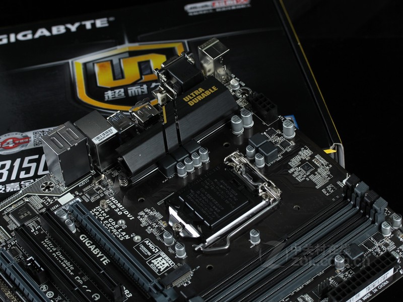 【高清图】 技嘉(gigabyte)b150m-d3h ddr3(rev.1.0)实拍图 图81