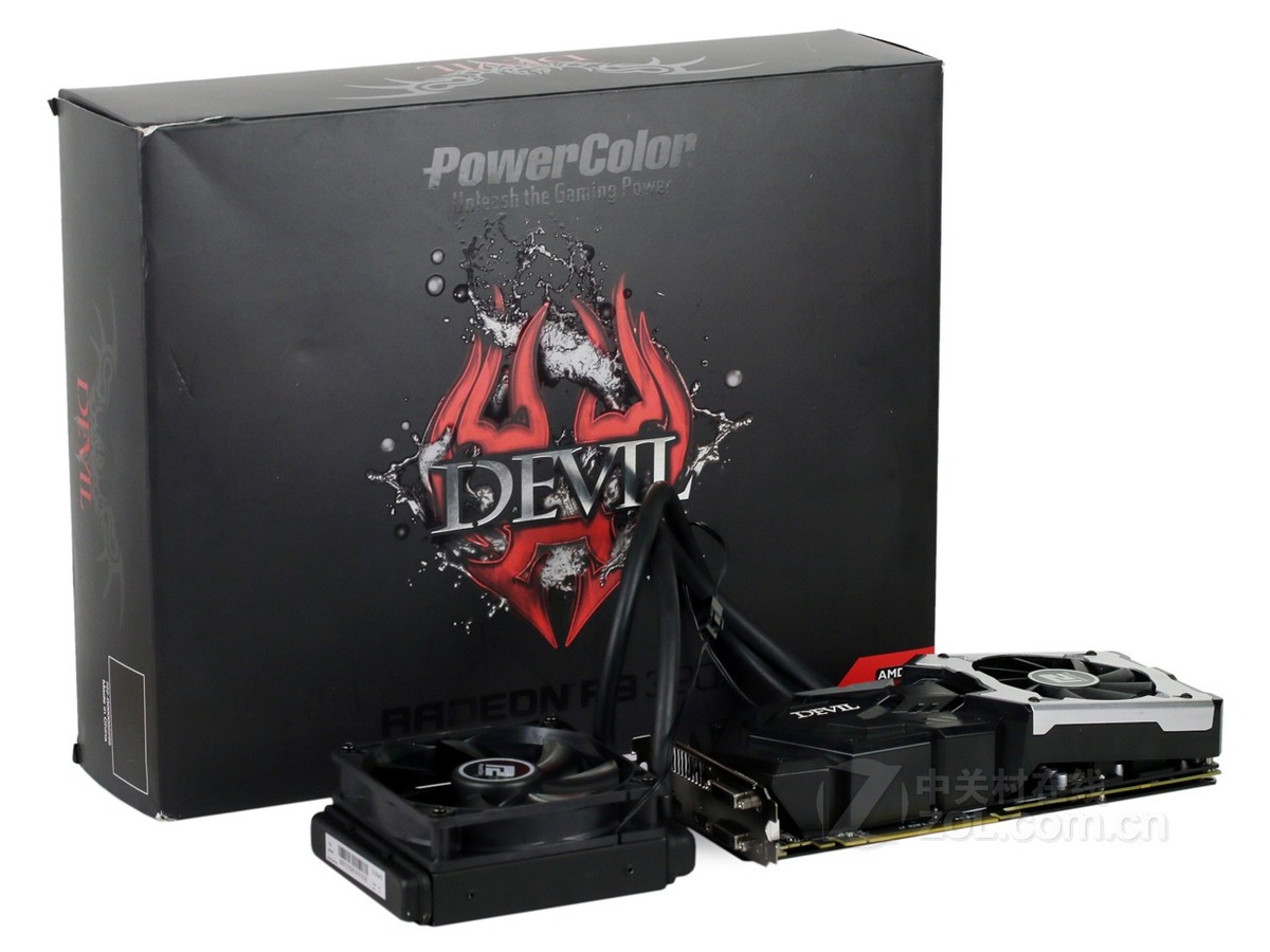 【高清图】 迪兰(powercolortech)devil r9 390x 8g整体外观图 图16