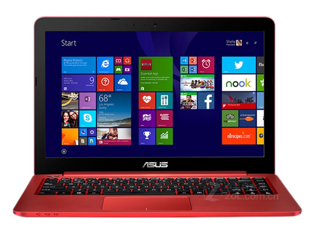 【高清图】 华硕(asus)e402ma2940(4gb/500gb)整体外观图 图1