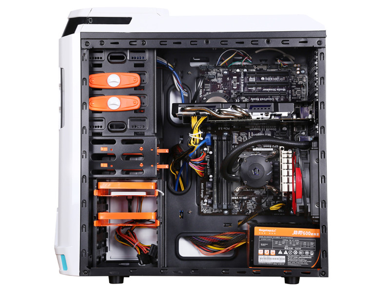 名龙堂水冷i7 4790k/gtx970四核diy gta5组装台式游戏电脑主机