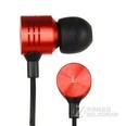 酷怡入耳式魔声电脑运动游戏米键耳机 红色