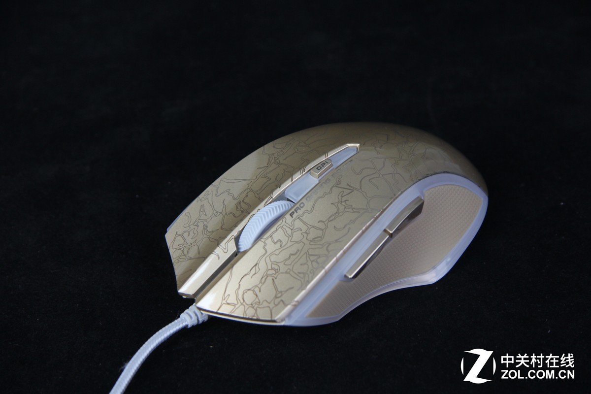 【高清图】 延续经典 雷柏v20s烈焰金游戏鼠标首报图5