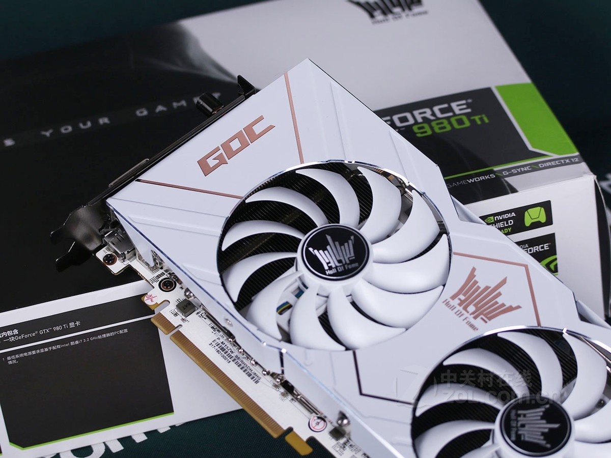 【高清图】 影驰(galaxy)geforce gtx 980ti hof goc实拍图 图98