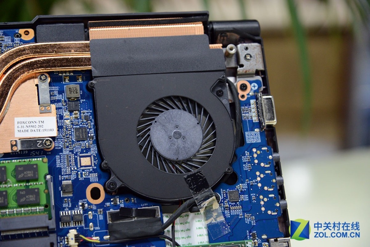 【高清图】 粉碎厚度迷信 拆解看机械师f57散热结构图11