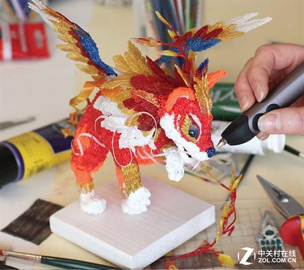 【高清图】 神奇3doodler 3d打印笔 想什么就画什么图4