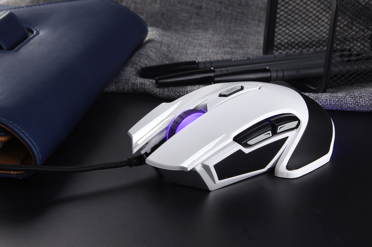 【高清图】 光耀如初 雷柏v310激光游戏鼠标再战白色诱惑图10