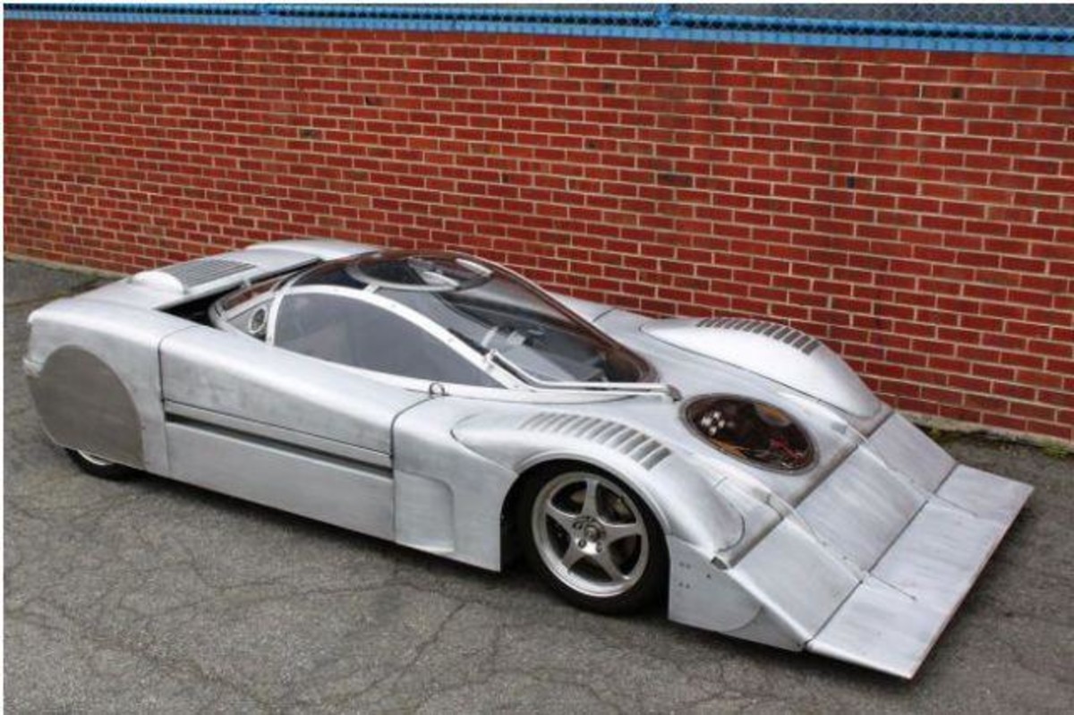 【高清图】 就差上天了 男子自制跑车引土豪收购图1