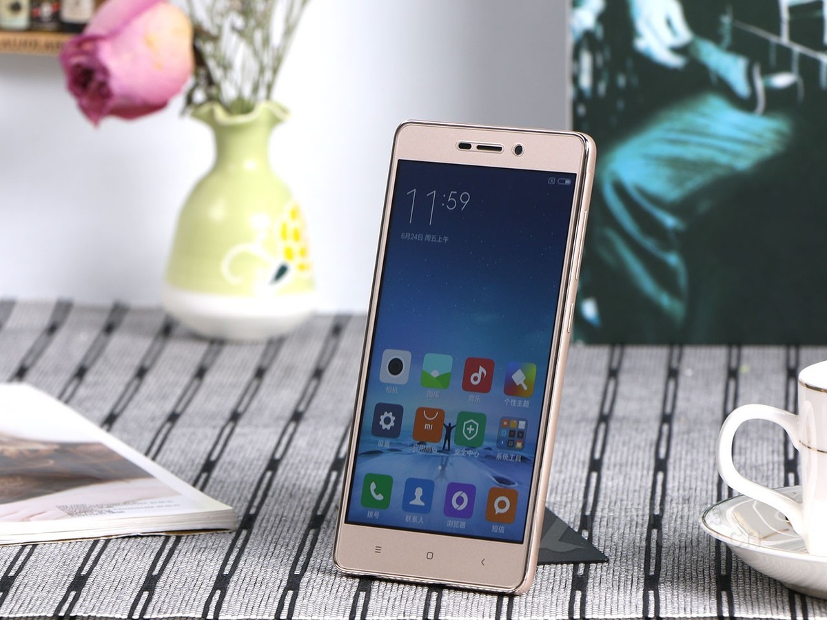 【高清图】 小米(xiaomi)红米3s(标准版/全网通)金色 图319