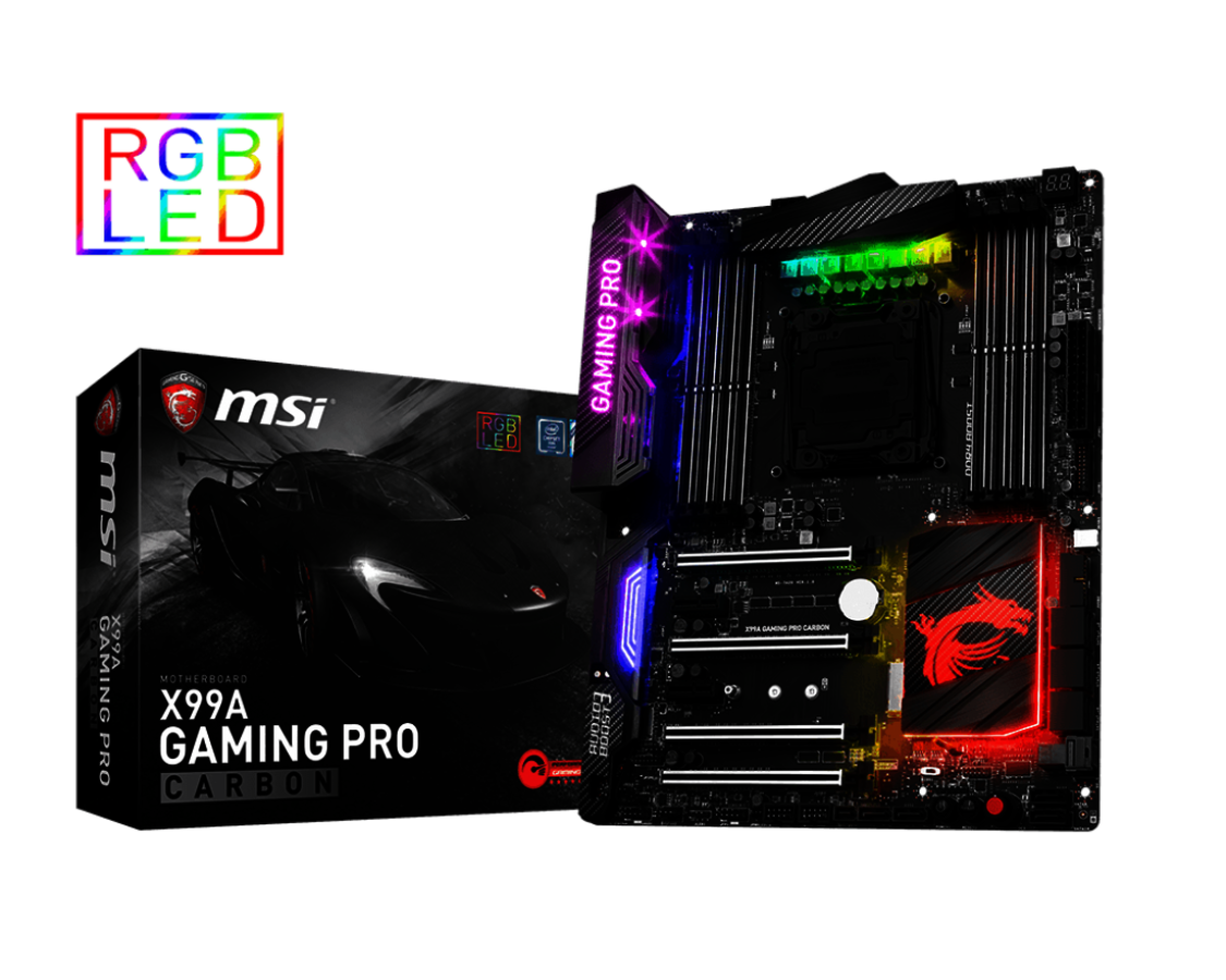 【高清图】微星x99a gaming pro carbon主板天猫特惠 图2 -zol中关村