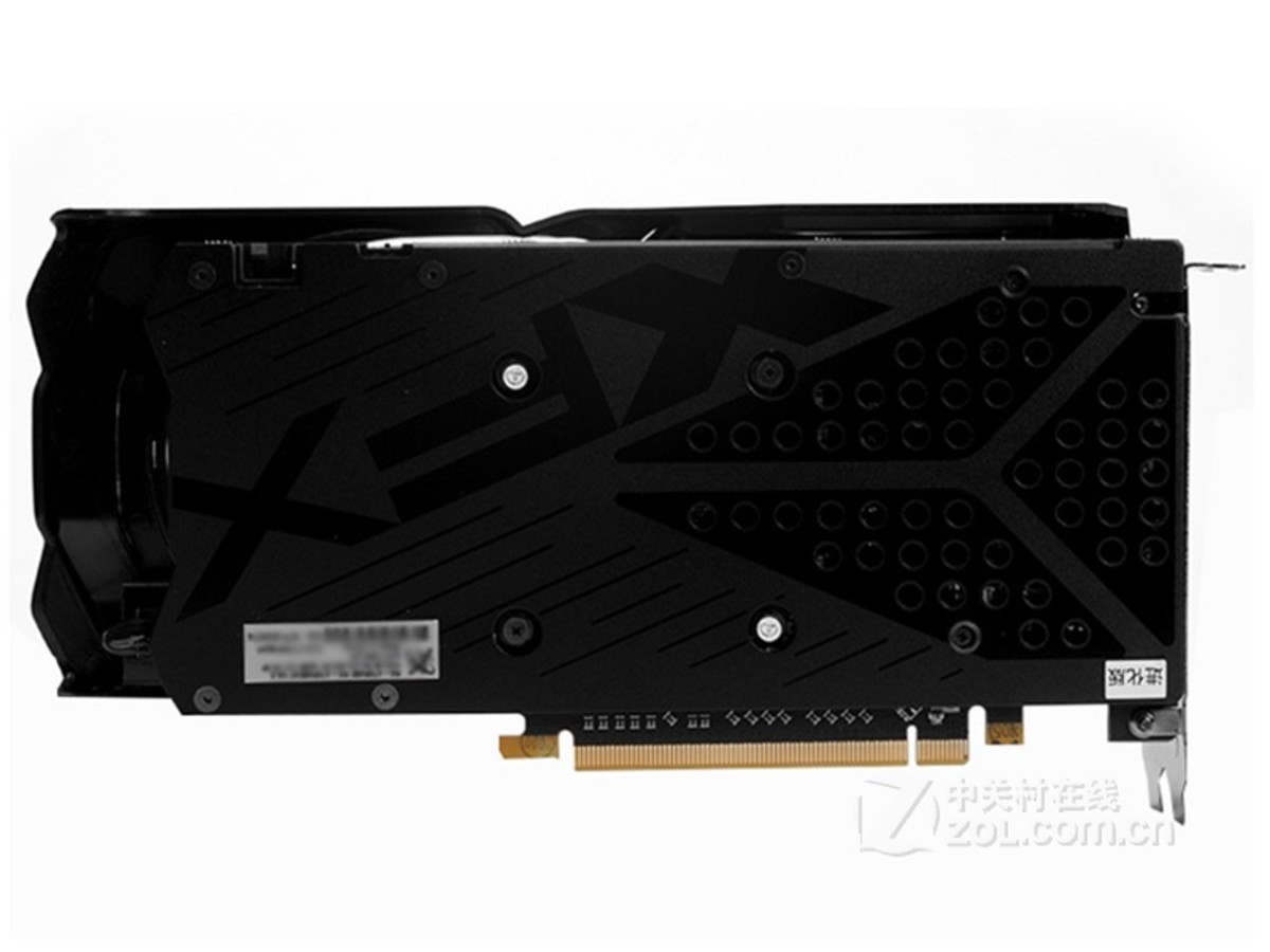 【高清图】 xfx讯景(xfx)rx 470 4g黑狼进化版整体外观图 图13