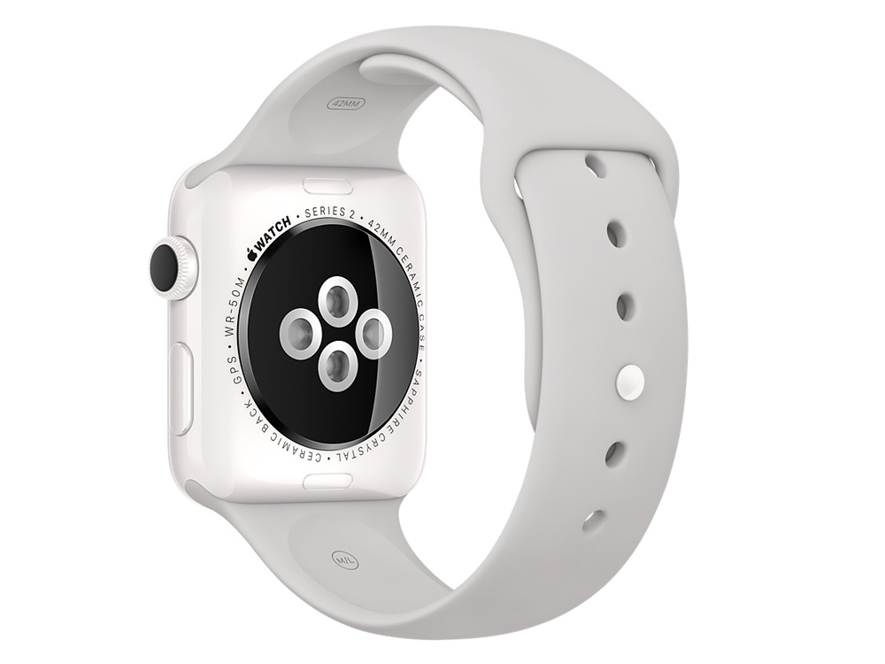 【高清图】 苹果(apple)apple watch edition(精密陶瓷款)整体外观图