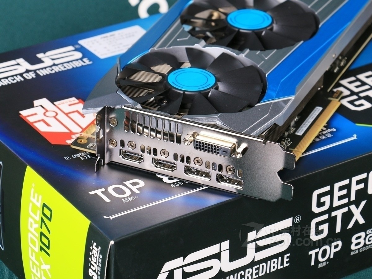 【高清图】 华硕(asus)龙骑士dragon gtx 1070-o8g实拍图 图130