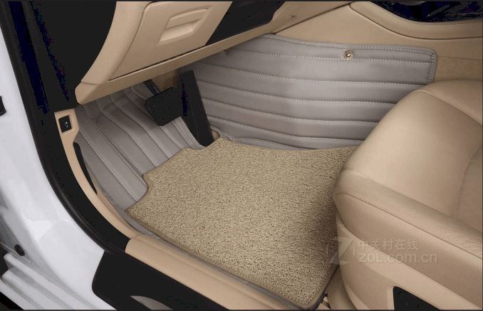 亚洲象商务系列汽车脚垫灰色