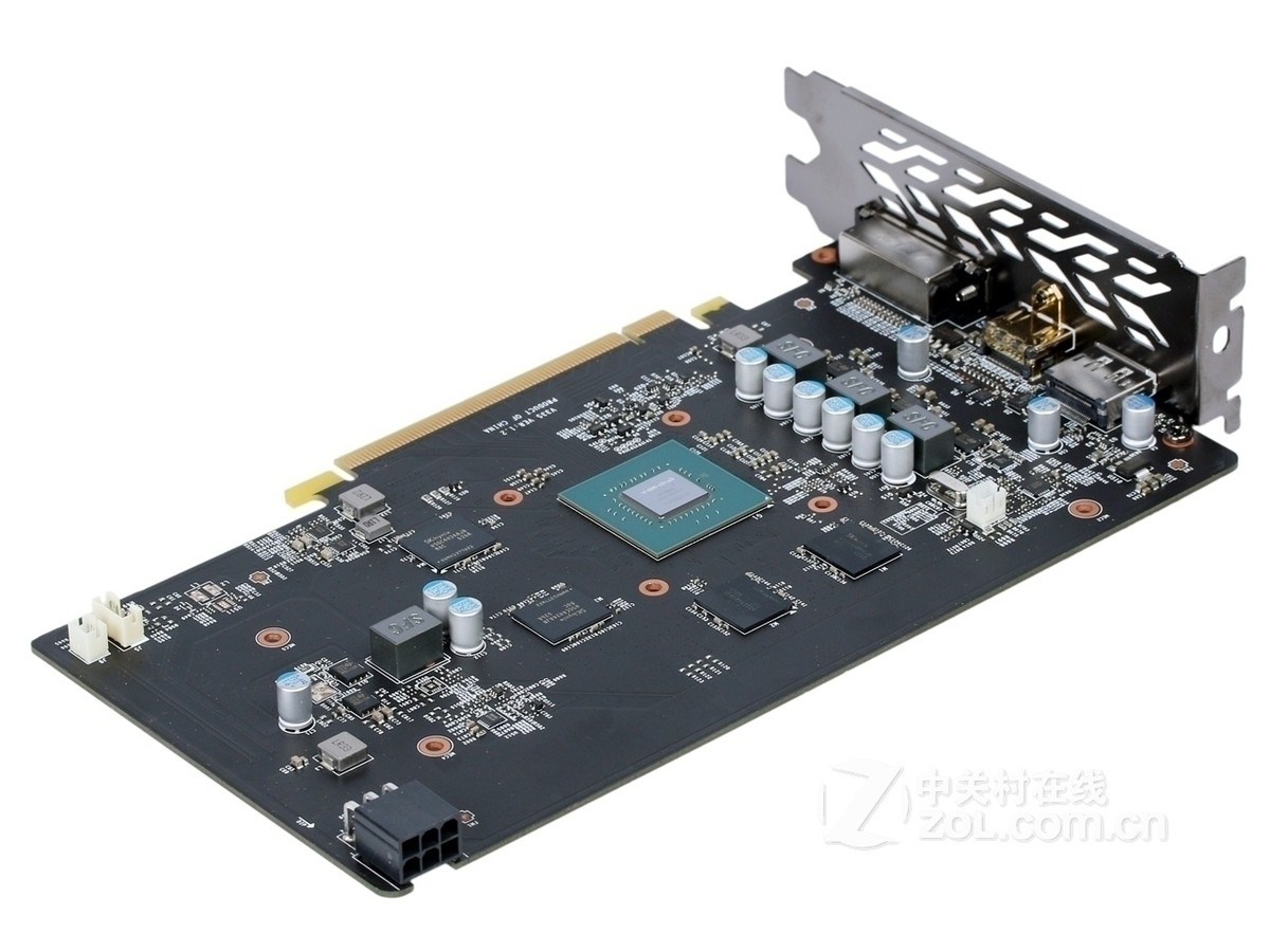 【高清图】 msi微星(msi)微星geforce gtx 1050 gaming x 2g拆解图 图
