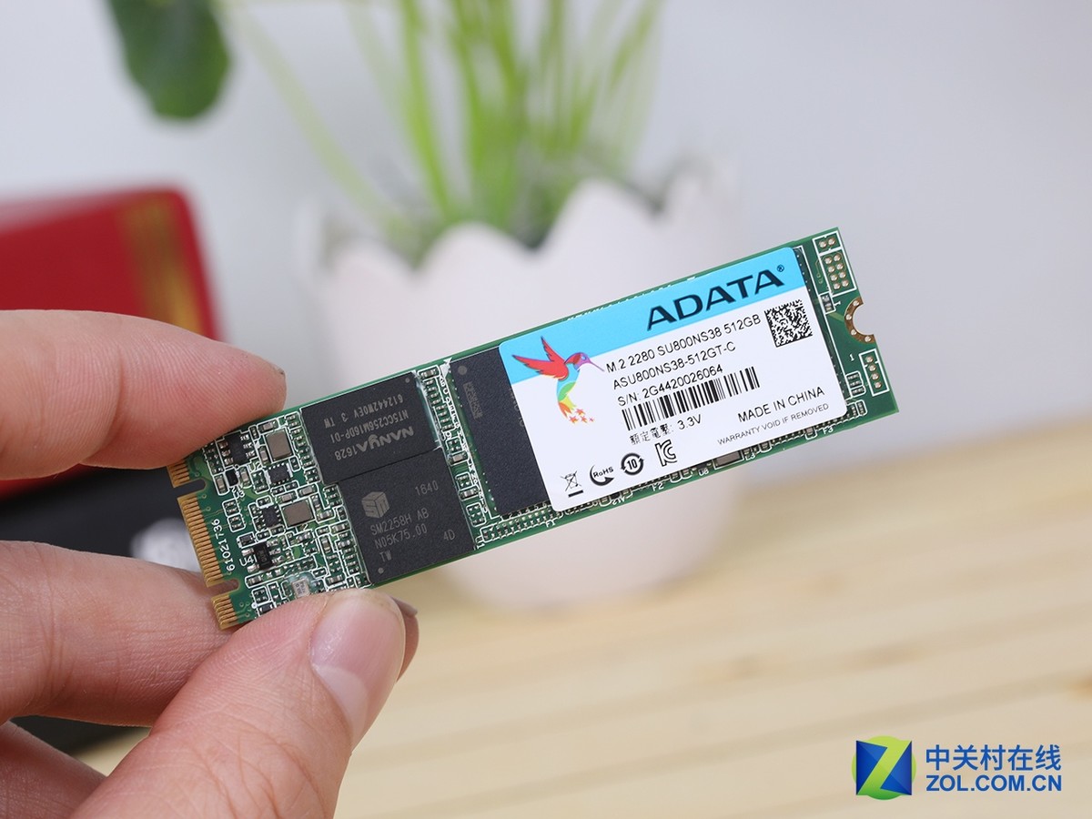 【高清图】 依旧3d nand 威刚su800 m.2 ssd首测图3