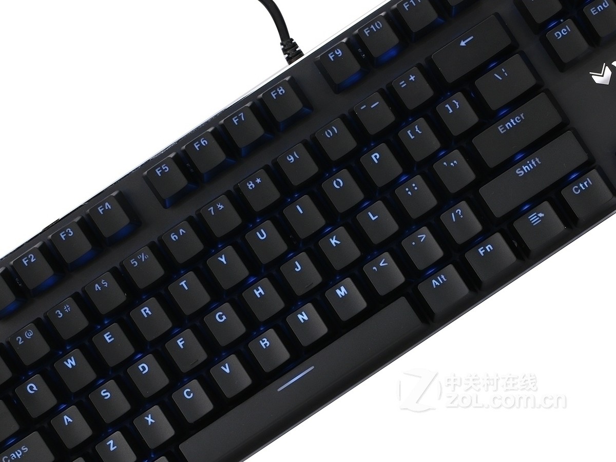 雷柏v500 rgb合金版幻彩rgb游戏机械键盘