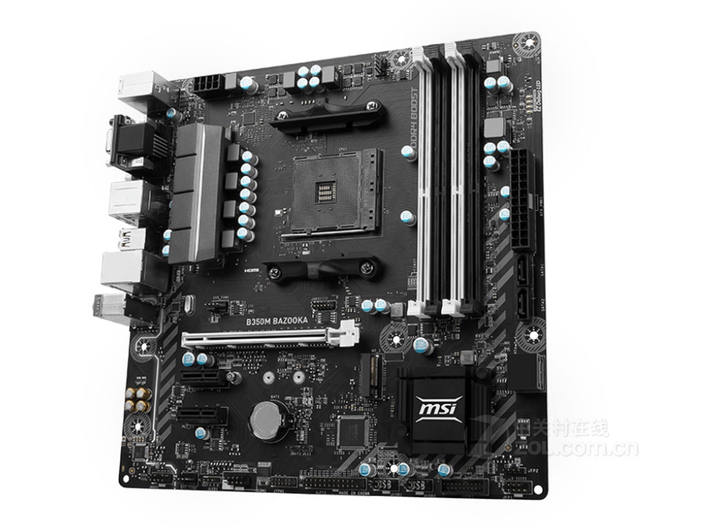 【高清图】 msi微星(msi)微星b350m bazooka整体外观图 图2