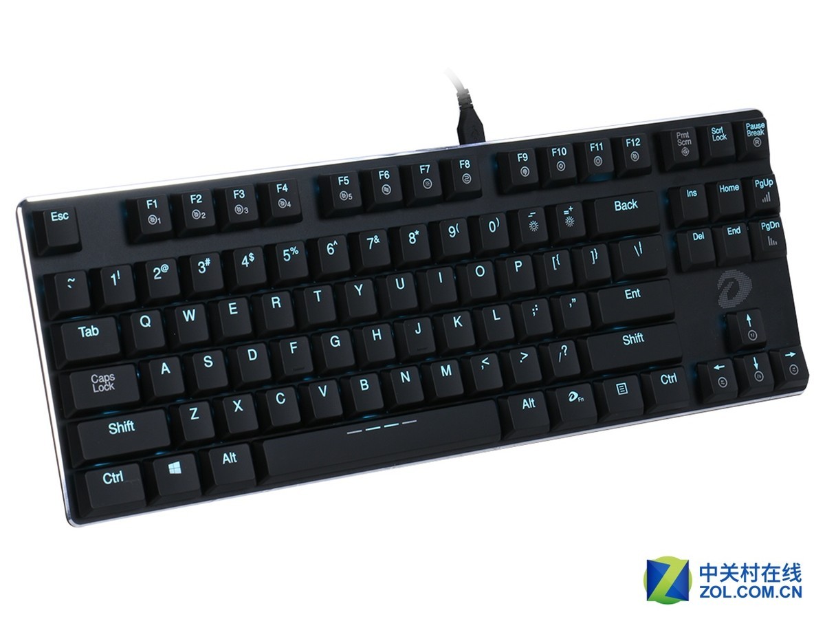 【高清图】 2cm超薄机械键盘 达尔优ek820键盘评测图21