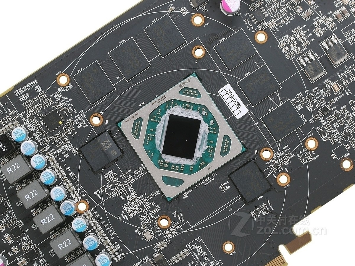 【高清图】 迪兰(powercolortech)devil rx 580 8g拆解图 图81