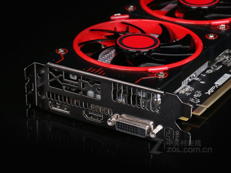 xfx讯景rx 560 4g 黑狼版